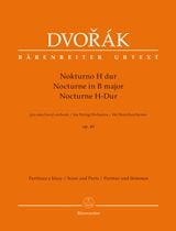 Nocturne in B Major Orchestra sheet music cover